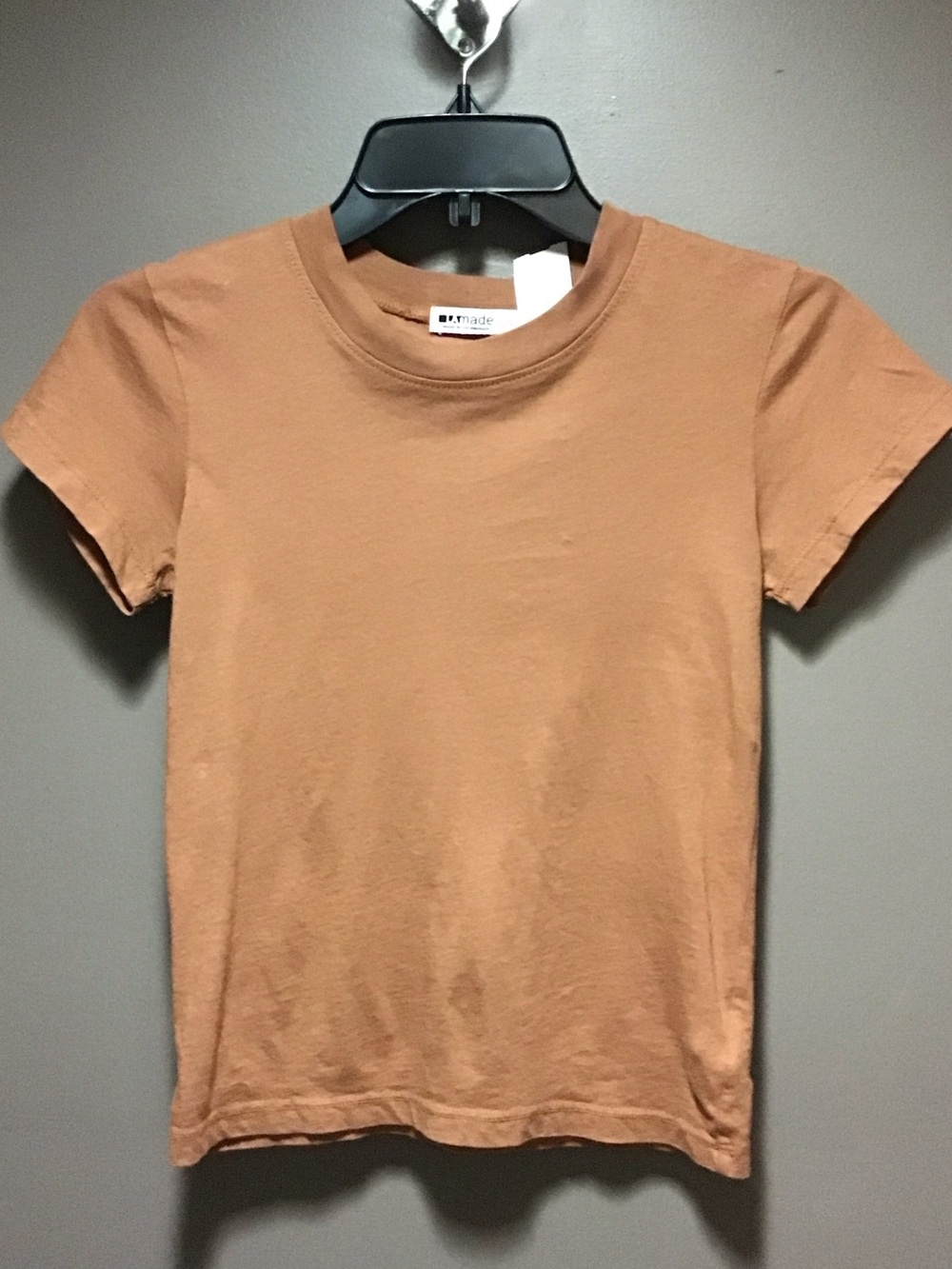 LA Made Short Sleeve Tee in Warm Tan